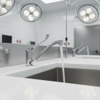 DP GRIFERÍA Grifo Monomando Cocina Indo - Maneta Médica Higiénica, Certificado CE - details 1