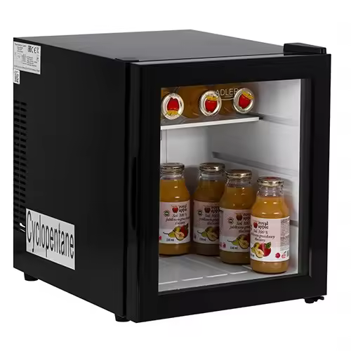 ADLER Enfriador termoeléctrico, Rendimiento de enfriamiento de 5 ° C, Estantería de Vidrio - 1