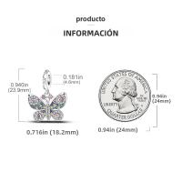 Colgante De Gato Luna Estrella En Plata Para Mujer Pendiente De Earphone Dangle Joyería De Moda DIY Regalo Bangle Bracelet Fit - details 131