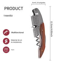 Leeseph Abrevidrios Manual De Acero Inoxidable Doble Encaje Para Bartenders Servidores Waiters Eco-amigable Stockado - details 0