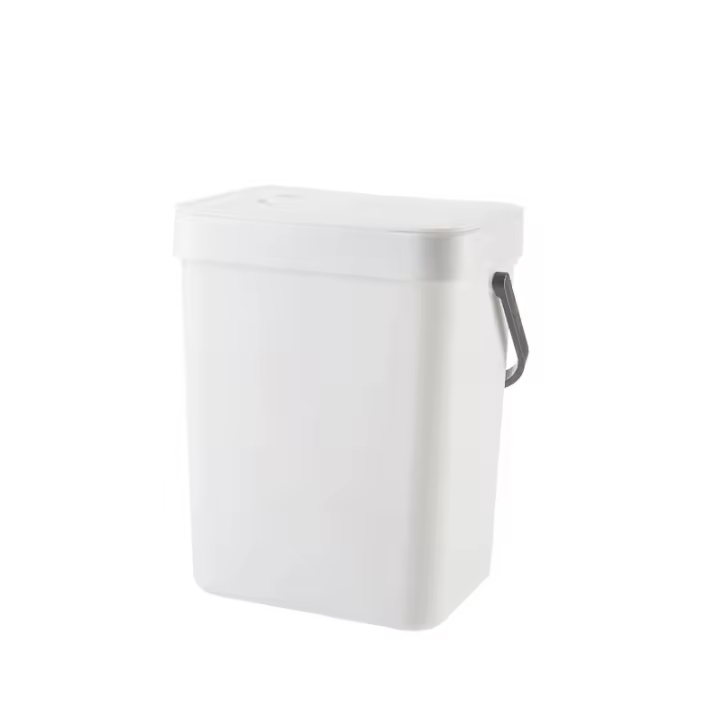 Bandeja Ecológica Silenciosa Y Espaciosa Para Cocina Y Oficina 3/5L Cierre Suave Sin Electricidad Necesaria Material Plástico Rectangular - 1