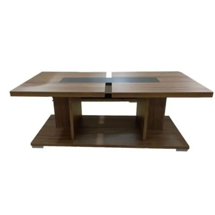 Hogladih Mesa Centro Fija - 110x60 - Color Nogal - Muebles y Electrodomesticos Contreras - 1