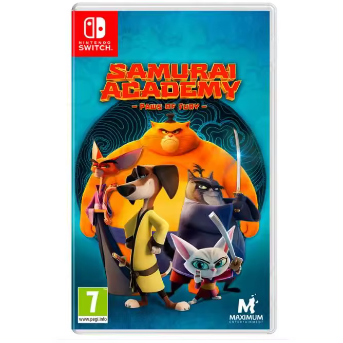 SAMURAI ACADEMY PAWS OF FURY SWITCH PAL ESPAÑA NUEVO FISICO ESPAÑOL PRECINTADO - Meridiem Games - 1