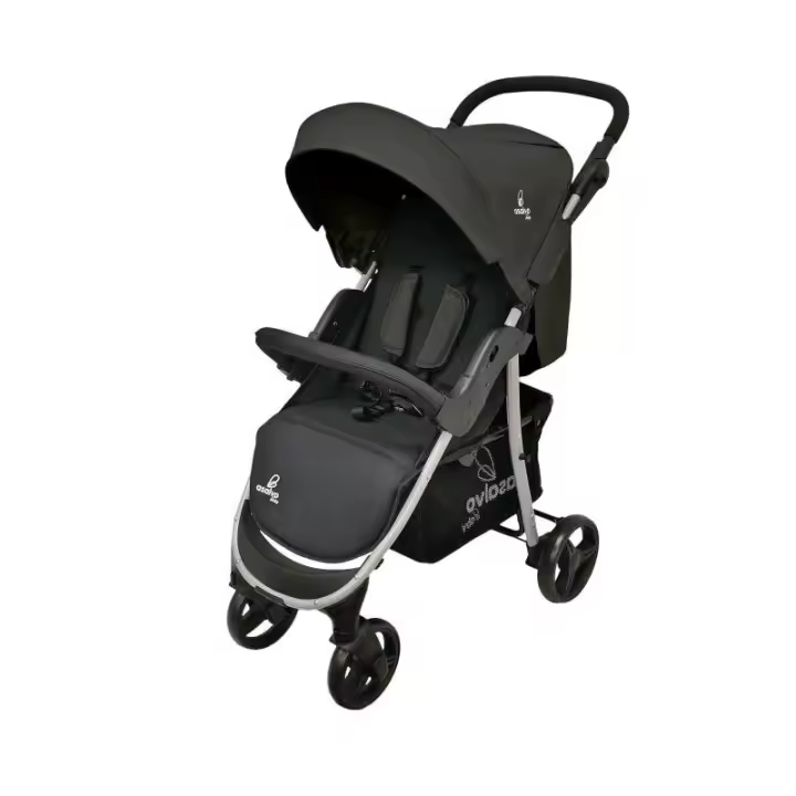 Silla de paseo América 2 Ónix - Cómoda silla de paseo con respaldo regulable y ruedas extraíbles - 1