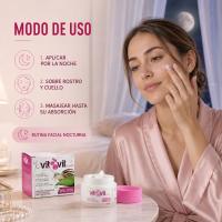Crema Facial de Noche con Baba de Caracol VIT VIT 50 ml | Hidratante y Nutritiva para Todo Tipo de Pieles | Diet Esthetic - details 3