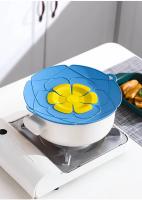 Tapa De Silicona Resistente Al Calor 26CM Para Sartén Olla Cubierta Antidesbordamiento Multiusos Accesorios De Cocina Seguro Para Microondas - details 6