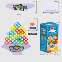 Juegos De Tablero De Equilibrio Tetra Towe 16/48Pcs Para Niños Y Adultos Juguetes Educativos De Construcción De Bloques Para Mesa Alta - details 3