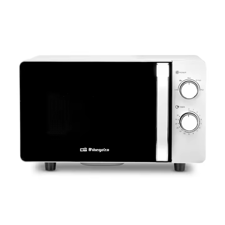 Orbegozo MI 2060 CE Negro y plateado / Microondas sin plato giratorio / 700 W - 1