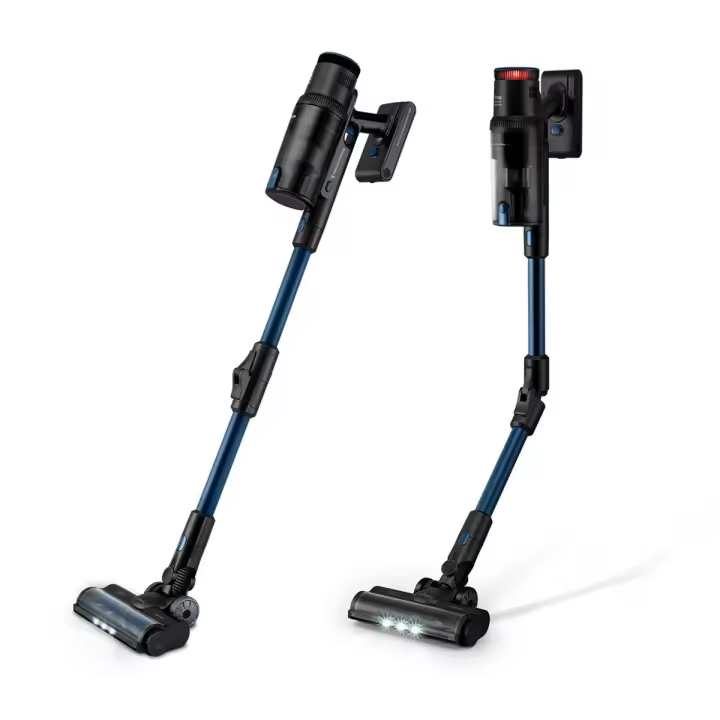 Ufesa - Aspirador escoba Inspire U7 Digital PRO 29.6V sin cable, 500W y batería Li-ion de 2000mAh para 80 min de autonomía en modo ECO, con tecnología multiclónica y cepillo motorizado multisuperficie con luz - 1
