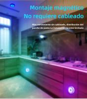 Lámpara Nocturna LED Con Sensor De Movimiento Recargable RGB Para Cocina Armario Escalera Luz De Fondo Sin Cable Luz De Armario - details 3