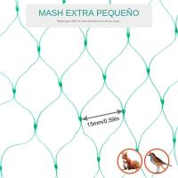 Malla De Protección Contra Pájaros Verde Para Jardín Cosechas De Frutas Verduras Flores Arbolado Pecuario Mejor Valla - details 7