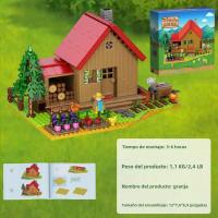 Set De Bloques De Construcción DIY Creativo MOC Stardew Valley Valley De Estrella Granja Modelo Con Animales Árboles Y Plantas Juguete De Rompecabezas Para Niños Regalos Para Niñas - details 2