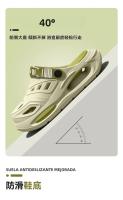 Zapatillas De Verano Para Hombres Con Soporte De Arco Antideslizante Suela Suave Resistente Al Desgaste Transpirables Y Odoríferas Para Uso Exterior - details 8
