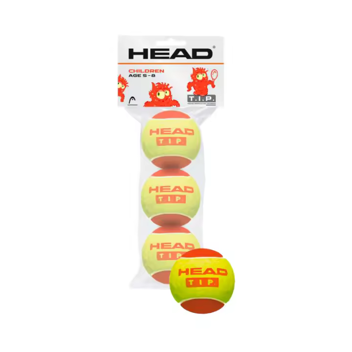 Pack de 3 Pelotas Head T.I.P. Red - 1