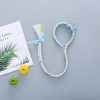 Diadema De Encaje Para Pequeñas Princesas Con Rizos Y Diamantes Estilo Elsa Rapunzel Jasmine Para Fiesta Accesorios De Cabello - details 8