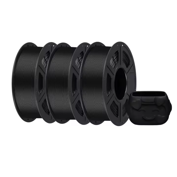 Filamento Anycubic PETG Negro 1,75 mm – Alta Resistencia y Acabado Profesional – 1 kg / 2 kg / 3 kg / 5 kg - 1