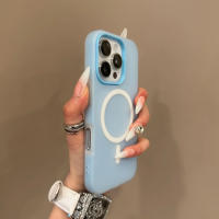Funda De Teléfono Aesthetic Con Protección Antichoque Total Compatible Con Apple iPhone 17 16 11 12 13 14 15 plus pro Max Material PC + TPU Magnético - details 7