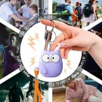 Alarma De Defensa Personal 130db Sirena De Seguridad Para Mujeres Y Niñas Llavero De Alarma Personal Anti-Ataque Portátil SOS - details 2