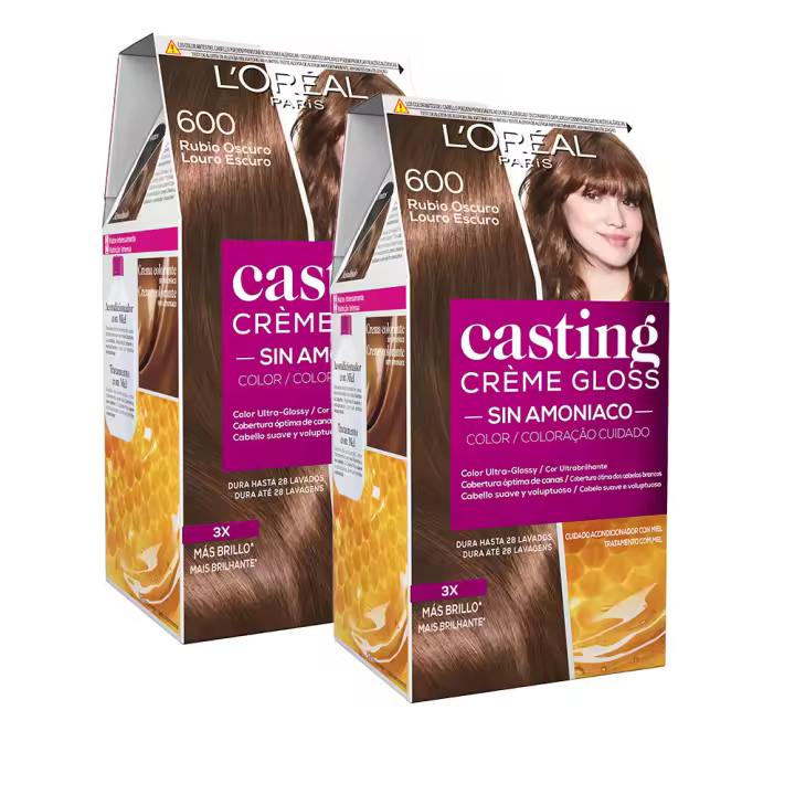 L'Oréal Paris | Casting Crème Gloss Coloración tono sobre tono - Gloss Complex con Ácido Glicólico y sin Amoniaco. Cabello x3 más brillante. - 1