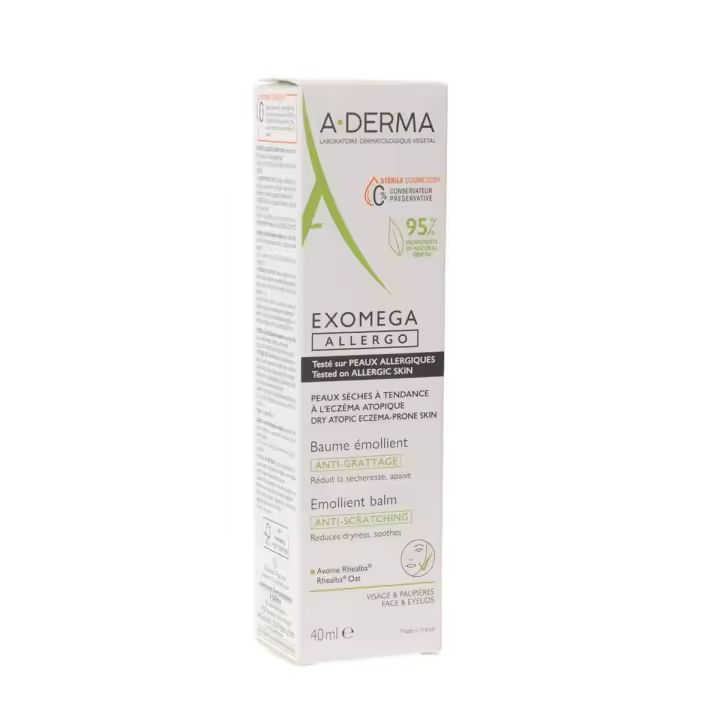Aderma exomega allergo bálsamo emoliente 40ml - 1