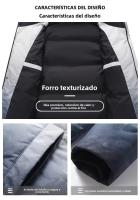 Chaqueta De Plumón De Pato Blanco Para Hombre Chaqueta De Invierno Con Capucha Largo Chaqueta De Plumón De Alta Calidad Tipo De Cierre De Cremallera Estilo Casual - details 13