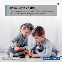 Tp-Link Tapo C210 - Cámara de Vigilancia 2K (3MP) IP WiFi 360° | Visión Nocturna | Admite Tarjeta SD hasta 512 GB | Detección y Seguimiento de Movimiento | Control Remoto | Compatible con Alexa - details 4