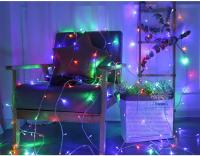 Decoraciones De Navidad 2024 Luces LED Para Exterior Cerca De Atracciones Luz De Jardín Cadena De Luces Impermeable Estrella Para Árbol - details 6