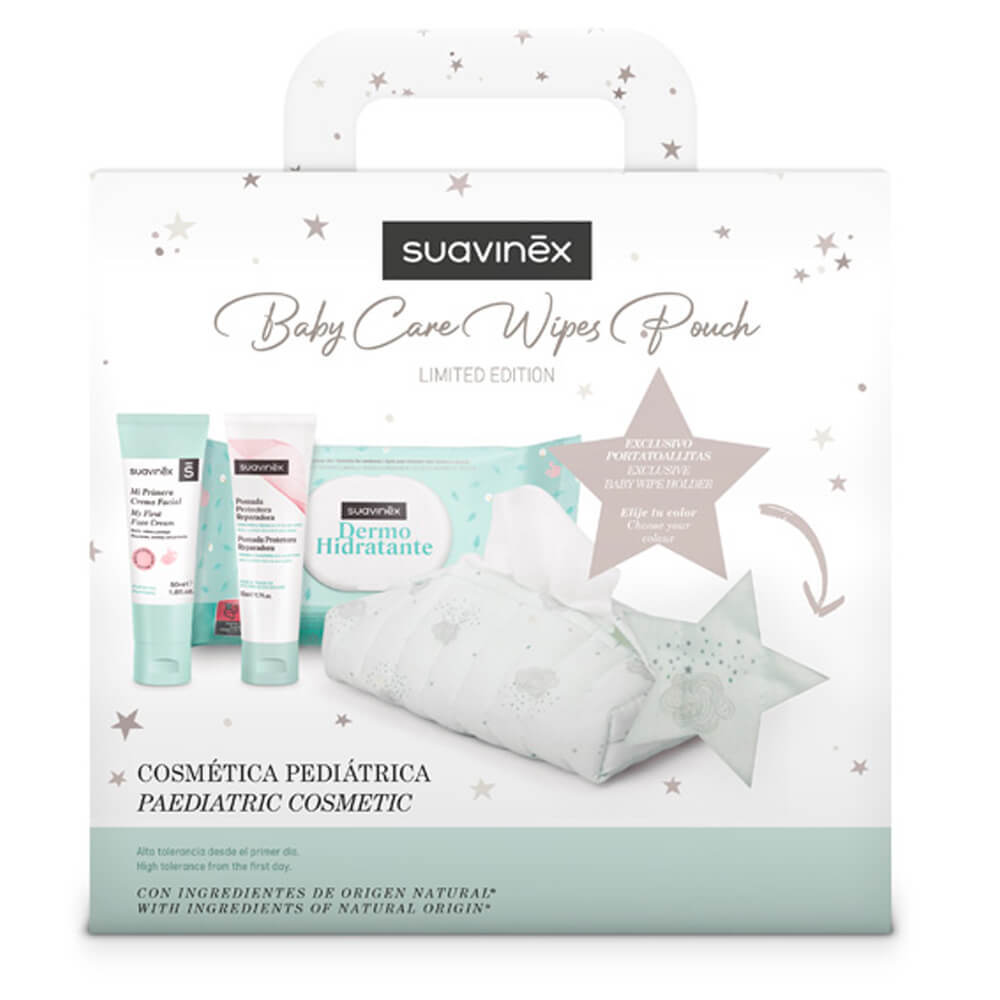 Suavinex Baby Care Wipes Canastilla Pack Blue