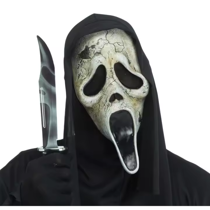 Cuchillo reflectante Ghost Face Scream Oficial - 1