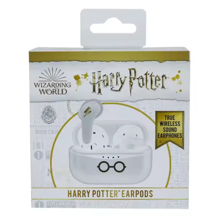 HARRY POTTER EARPODS BLUETOOTH V5.0 CON CAJA DE CARGA DE OTL TECHNOLOGIES - 1