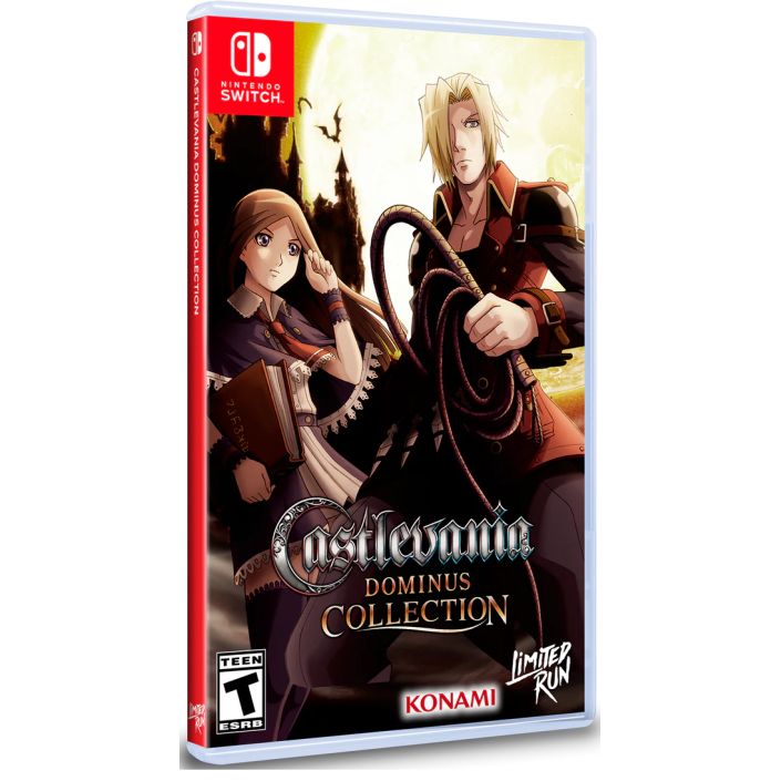 Juego Castlevania Dominus Collection Portada Portrait of Ruin para Nintendo Switch Limited Run | Importación USA Nuevo - Original - Precintado PAL EU - Nuevo Original Precintado