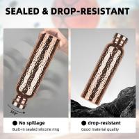 Botella De Agua De Cobre 27Oz Insulada Portátil Y Sellada Para Hidratación En El Gimnasio Trabajo Exterior Camping Deportes - details 3