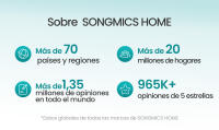 SONGMICS Perchas de Terciopelo, Paquete de 50, Antideslizantes, 0.6 cm Espesor, Espacio MÍnimo, Ganchos Giratorios de 360°, 43,5 cm Ancho, para Abrigo, Chaqueta, Vestido, PantalÓn, Blanco - details 3