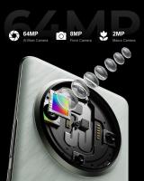 Smartphone FOSSiBOT S3 Pro 4G, Pantalla Curva AMOLED de 6.67", Pantalla Trasera de 1.09", 6GB de RAM, 128GB de ROM, Cámara AI de 64MP, Batería de 5000mAh, Helio G85, NFC, Doble SIM, Android 14, Desbloqueo Facial - details 6