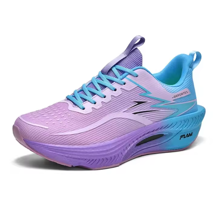 Zapatillas De Correr Para Hombres Y Mujeres Deportivas Transpirables Y Livianas Con Almohadilla De Aire Para Maratón Y Jogging - 1
