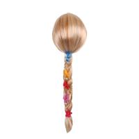 Juego De Accesorios De Cosplay De Elsa Princesa Con Guantes Varita Corona Joyería Peluca Rizada Para Niñas Disfraz De Reina De Hielo - details 14