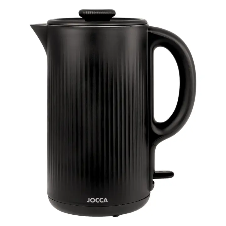 Hervidor Eléctrico Jocca Elegance 1.7L Acero Inoxidable con Controlador de Temperatura STRIX – Hervidor de Agua Rápido y Seguro – Diseño Compacto y Elegante – 1500W – 220-240V – Ideal para Cocina Moderna y Uso Diario - 1