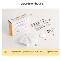 Lámpara De Noche LED Con Sensor De Movimiento USB Tipo-C Lámpara Tricolor Para Decoración De Habitaciones Pasillos Y Escaleras - details 7