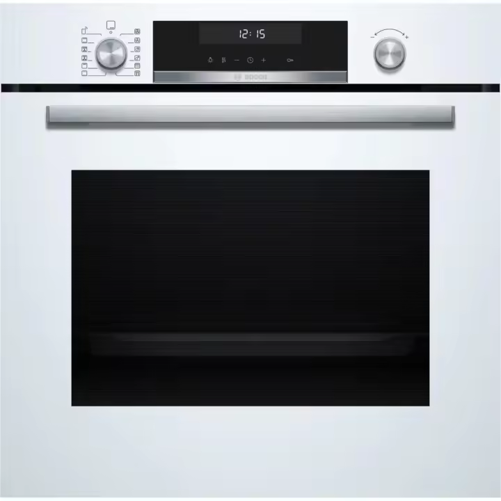 Bosch - Horno multifunción pirolítico HBG578EW7 de 71 L, clase A+, WiFi, blanco para cocina integrada - 1