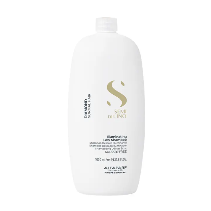 Alfaparf Milano Semi Di Lino Diamond Illuminating Low Shampoo 1000ml - champú - 1