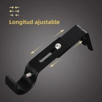 2pcs Caballete De Cortina De Hierro Universal Ajustable 8.8-11.5cm Para Rodillo Romano Accesorios De Muebles Para El Hogar - details 3