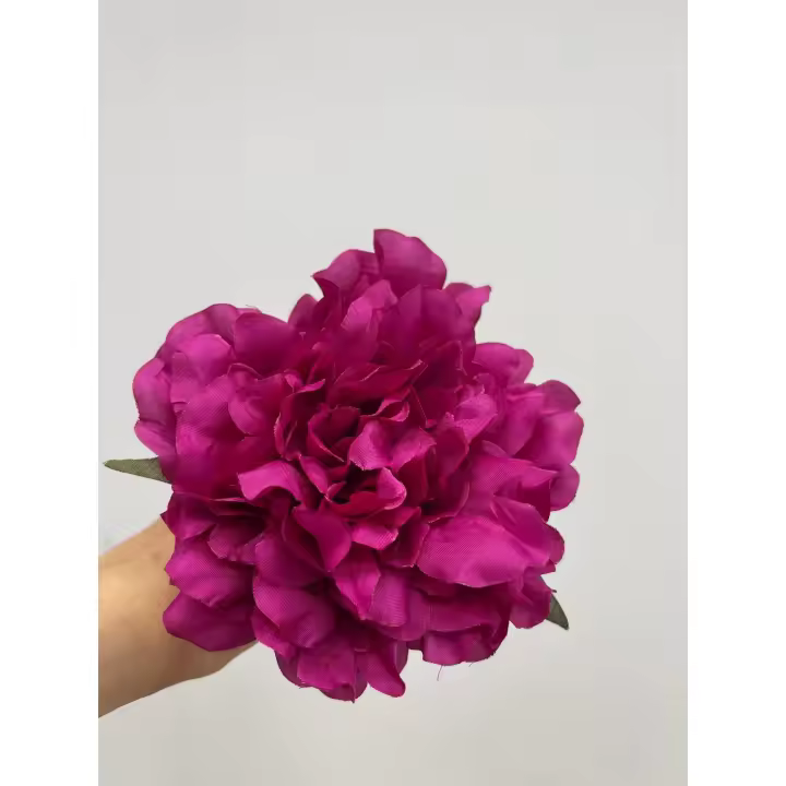 Flor Peonia De Color Bungavilla Para Cabello De Flamenca te Dara Estilo , Elegancia y Tradicion - 1