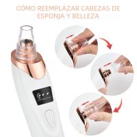 Limpieza Facial Profunda Máquina Exterminadora De Puntos Negros Eléctrica Limpiador De Poros Apto Para Todas Las Edades Herramienta De Cuidado De La Piel - details 3