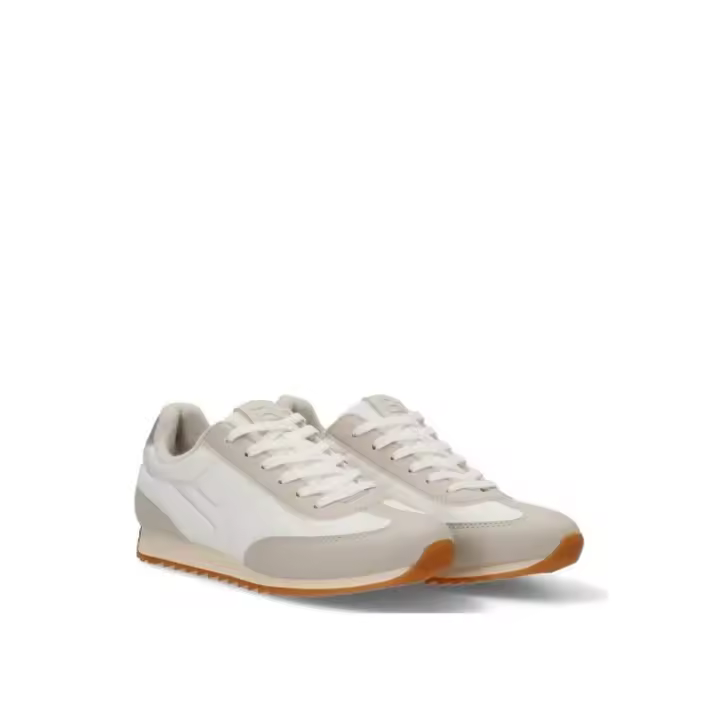 Zapatillas Casual Etika - Mujer - Suela Plana - Modelo 50016 - Color Blanco - 1