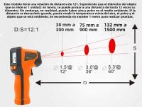 NJTY T400A T600A Termómetro Infrarrojo De Precisión Alta Para Cocina Y Panadería Termómetro De Agua Industrial Portátil - details 12