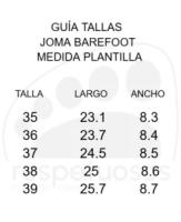 Zapato respetuoso Joma Tundra Junior Barefoot 2615 Turquesa adulto - details 1