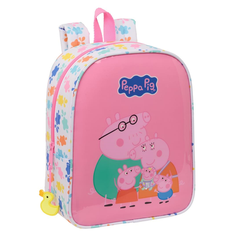 Peppa Pig - Mochila Guarderia Adapt.Carro Peppa Pig "Baby Pig" 22X27X10Cm (Peppa pig 612572232)