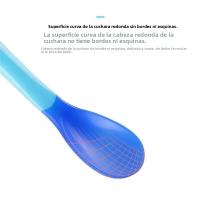 Juego De 3 Cucharas De Silicona Para Bebés Con Sensor De Temperatura Cuchara Para Agua Y Medicamentos Alimentos Complementarios Para Niños - details 2