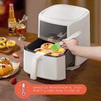 Molde Para Huevo De Silicona Reutilizable Para Air Fryer Molde Para Cupcakes Antideslizante Para Horno De Tostador Accesorios De Cocina Ecológicos - details 2