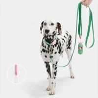 Porta Bolsas De Basura Para Perros Con Diseño De Flor Rosa Portátil Accesorios De Limpieza Para Mascotas Scooper De Excremento De Animales - details 6